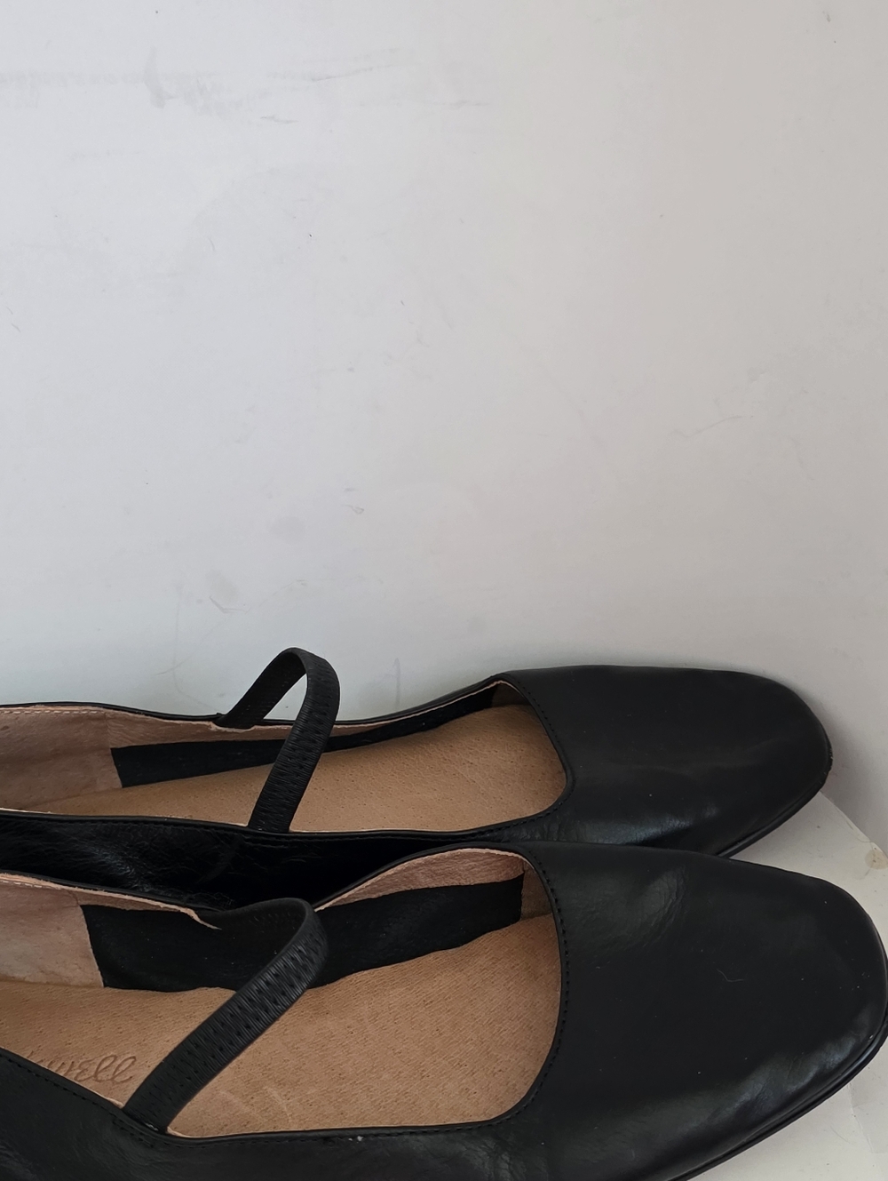 Madewell Womens The Greta Ballet Flat Leather Black Size 7 CLASSIC - Picture 5 of 7